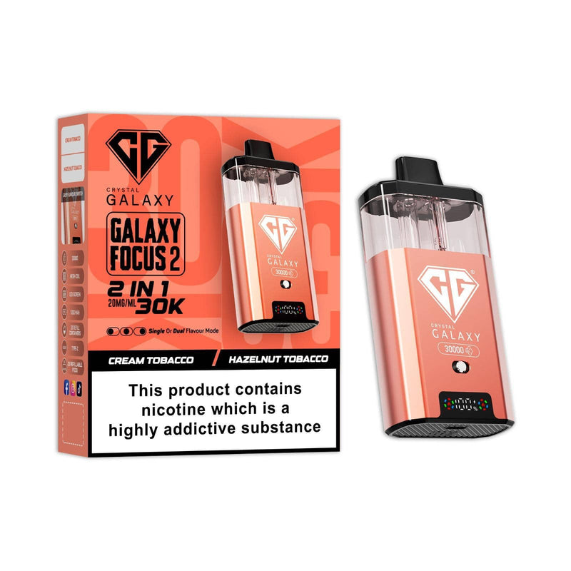 Crystal Galaxy 30k Focus 2 Prefilled Vape Kit - From £10.70