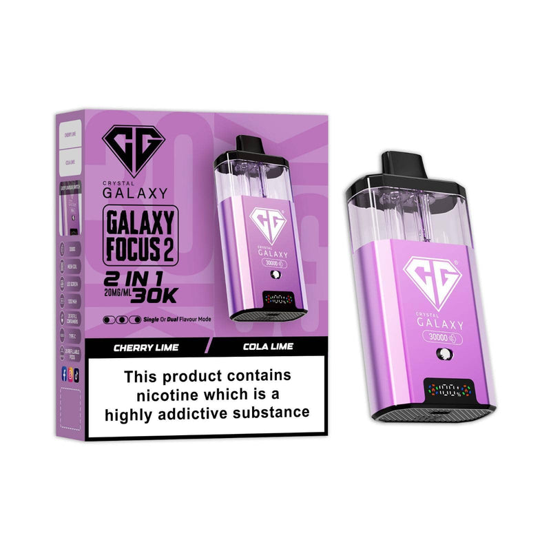 Crystal Galaxy 30k Focus 2 Prefilled Vape Kit - From £10.70