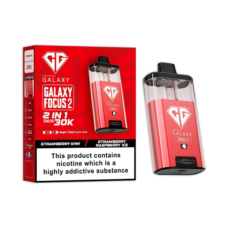 Crystal Galaxy 30k Focus 2 Prefilled Vape Kit - From £10.70