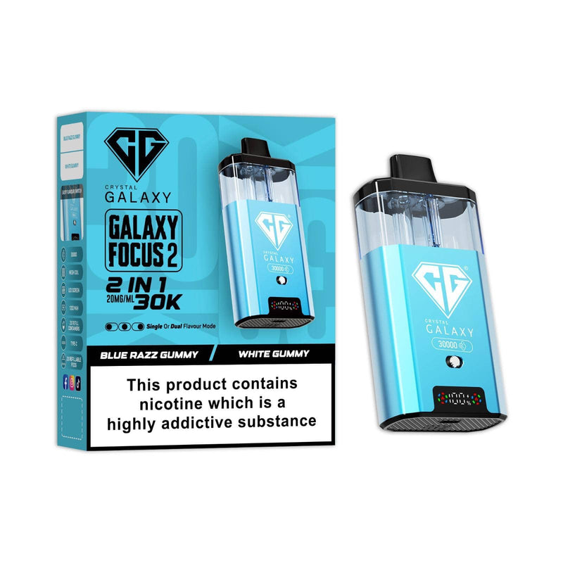 Crystal Galaxy 30k Focus 2 Prefilled Vape Kit - From £10.70