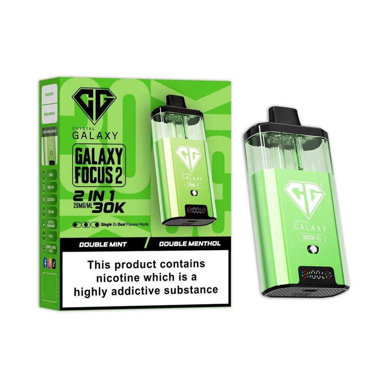 Crystal Galaxy 30k Focus 2 Prefilled Vape Kit - From £10.70