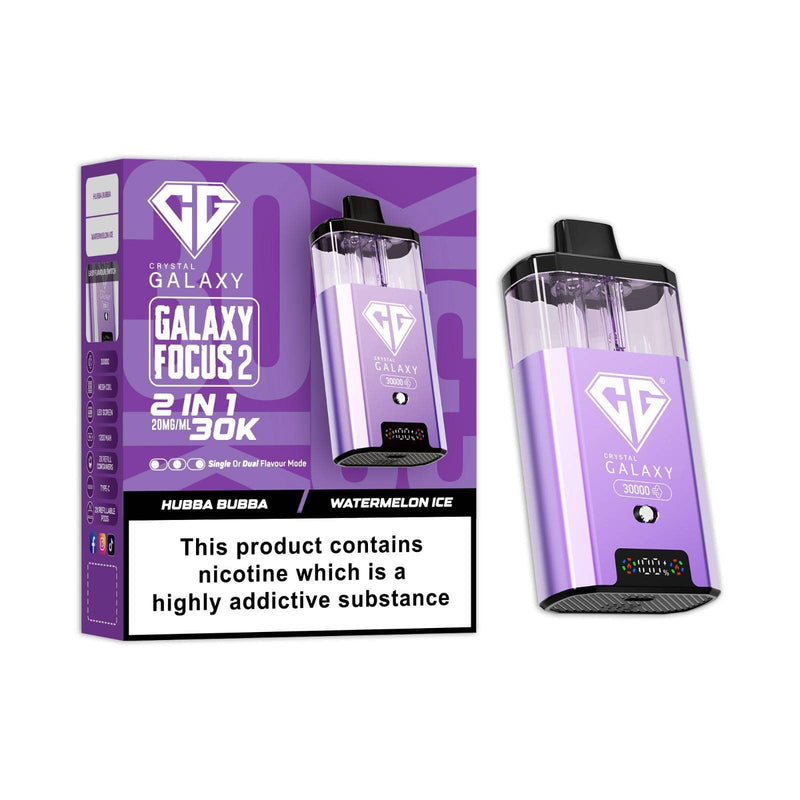 Crystal Galaxy 30k Focus 2 Prefilled Vape Kit - From £10.70