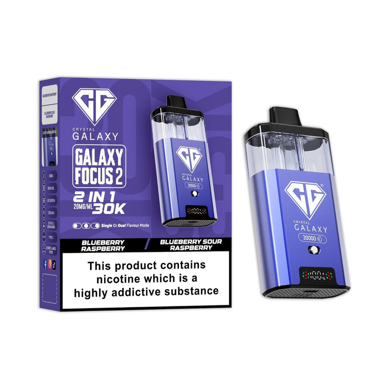 Crystal Galaxy 30k Focus 2 Prefilled Vape Kit - From £10.70