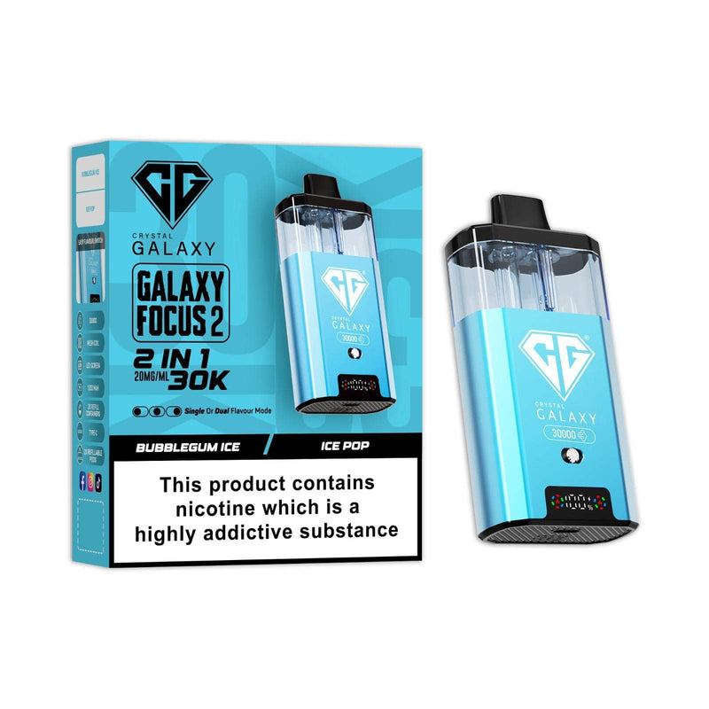 Crystal Galaxy 30k Focus 2 Prefilled Vape Kit - From £10.70