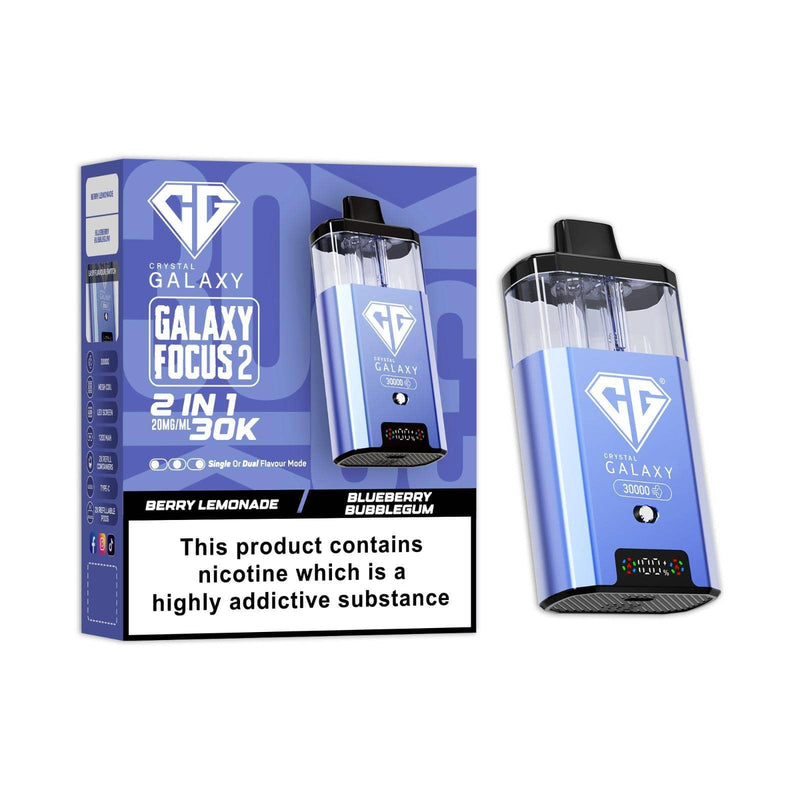 Crystal Galaxy 30k Focus 2 Prefilled Vape Kit - From £10.70