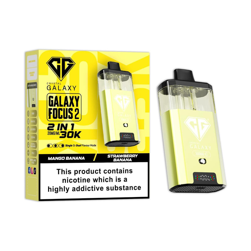 Crystal Galaxy 30k Focus 2 Prefilled Vape Kit - From £10.70