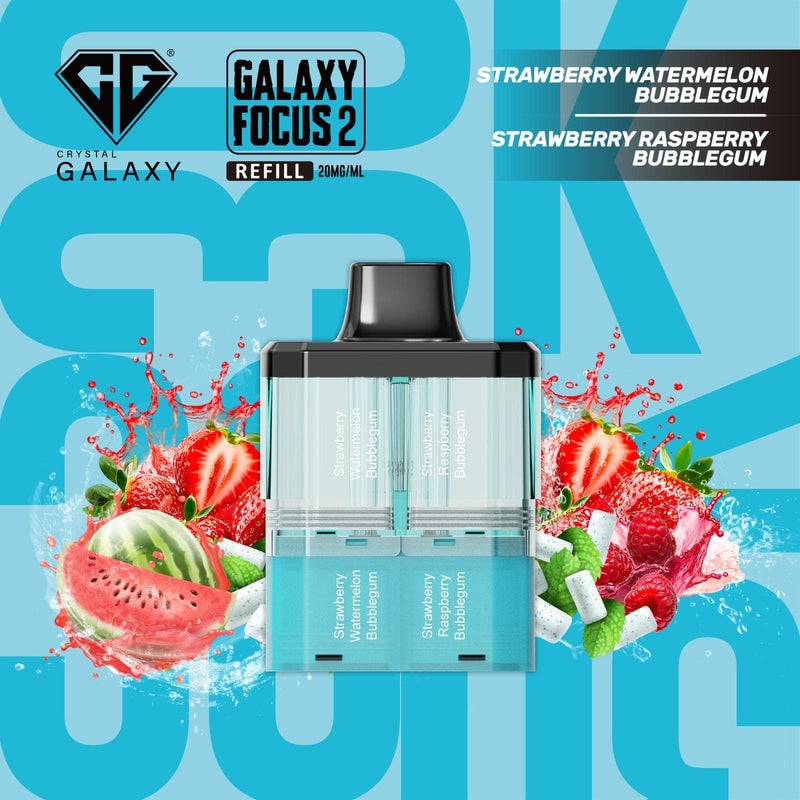 Crystal Galaxy Focus 2 30k Replacement Pack of 5