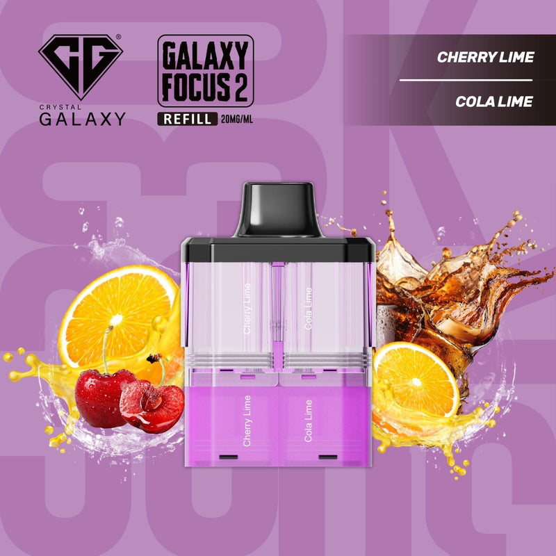 Crystal Galaxy Focus 2 30k Replacement Pack of 5