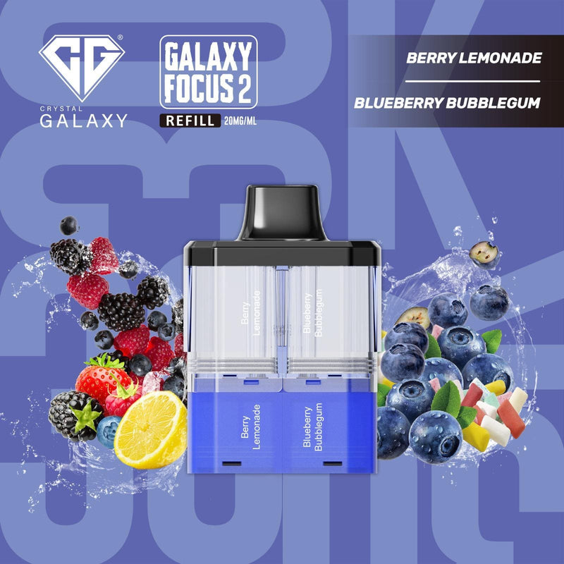 Crystal Galaxy Focus 2 30k Replacement Pack of 5