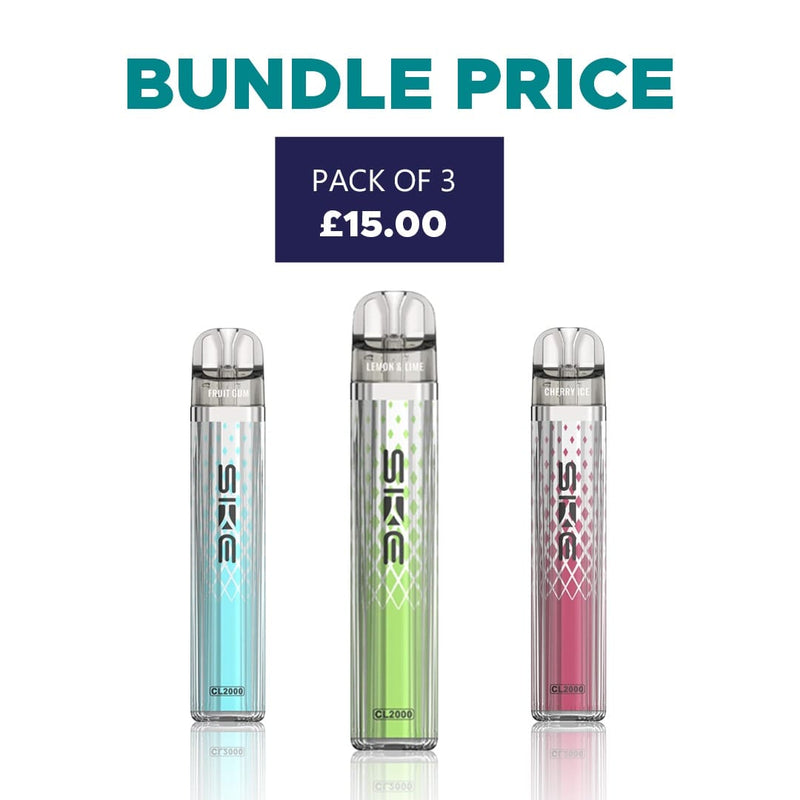 SKE CL2000، 2k Puffs Prefilled pod Kit - From £5