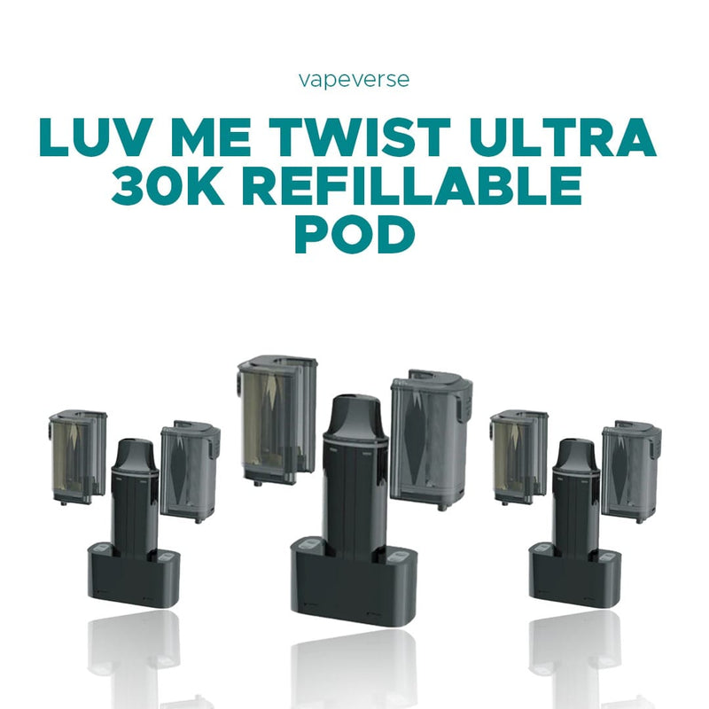 Luv Me Twist Ultra 30K Refillable Pod - From £5.99