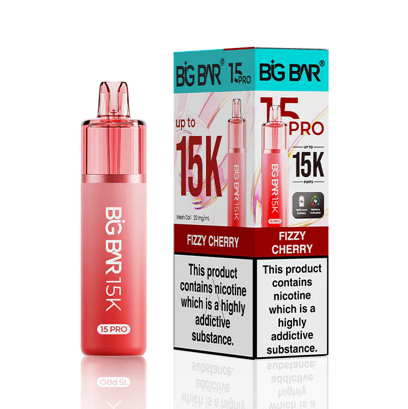 Big Bar 15K Pro, 15,000 Puffs Prefilled Pod Kit