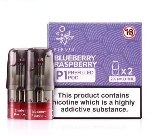 Elf Bar Mate P1 Prefilled Replacement Pods -2% Nic Salt