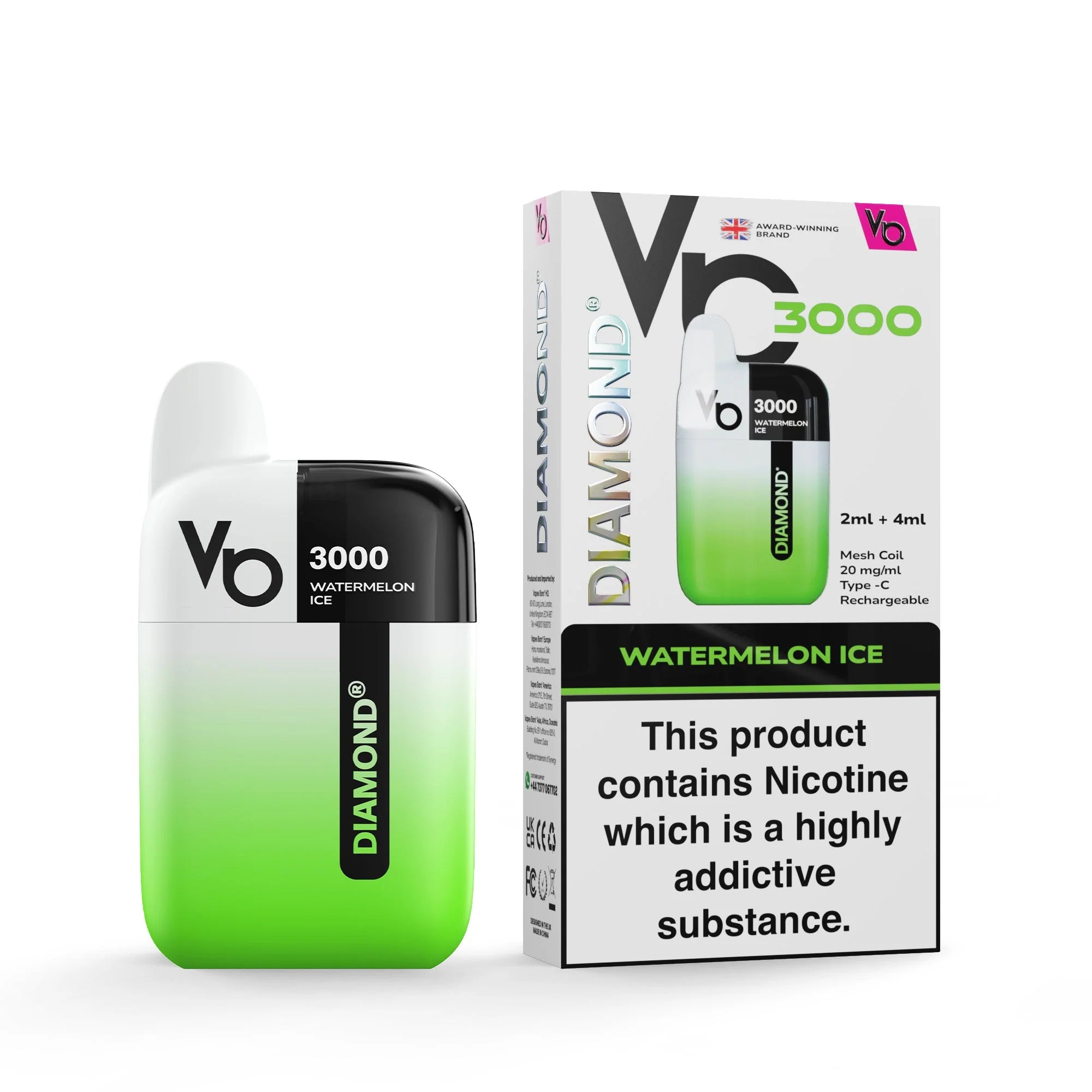 Vape Bar Diamond 3000 Pod Vape Kit - Starting From £5.00