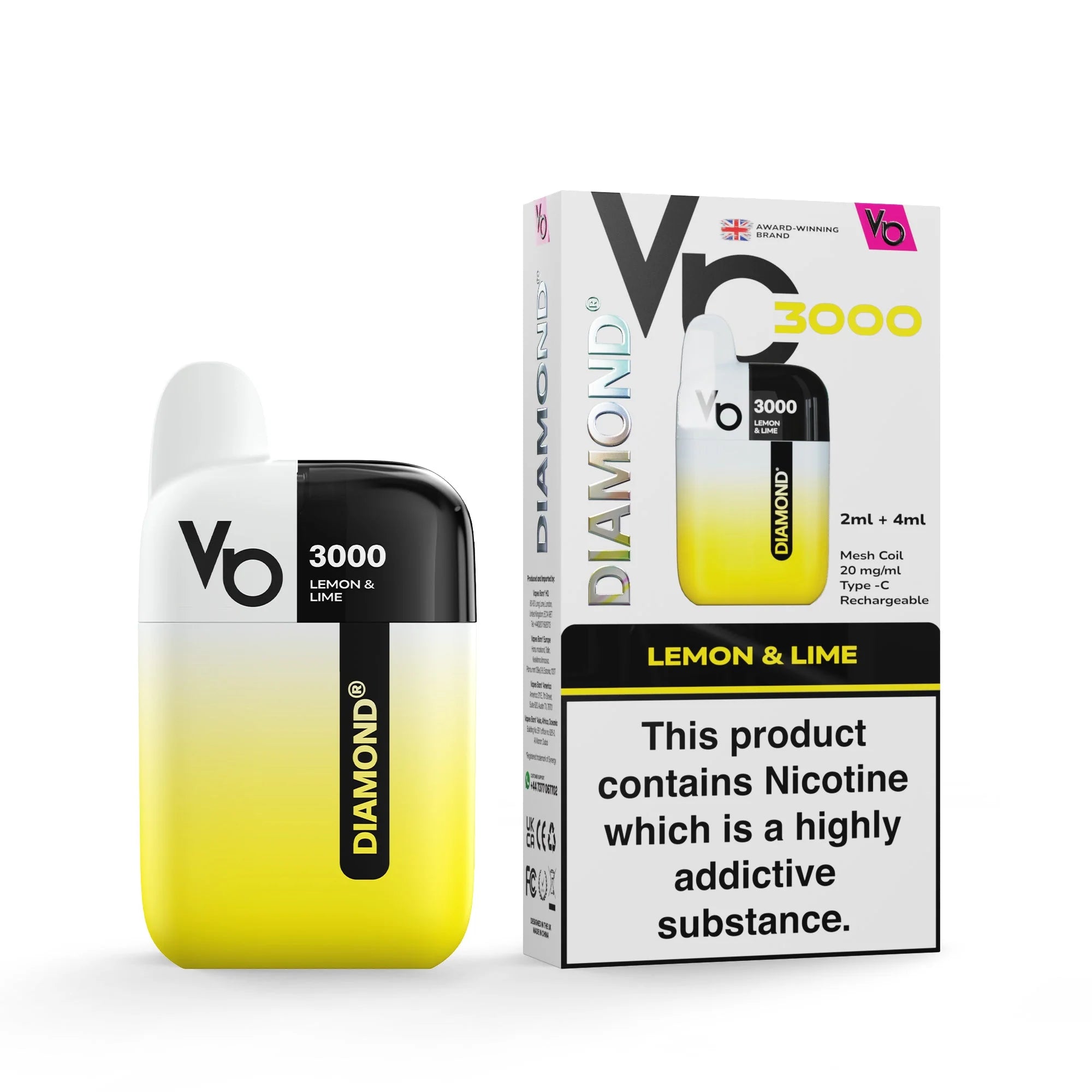 Vape Bar Diamond 3000 Pod Vape Kit - Starting From £5.00