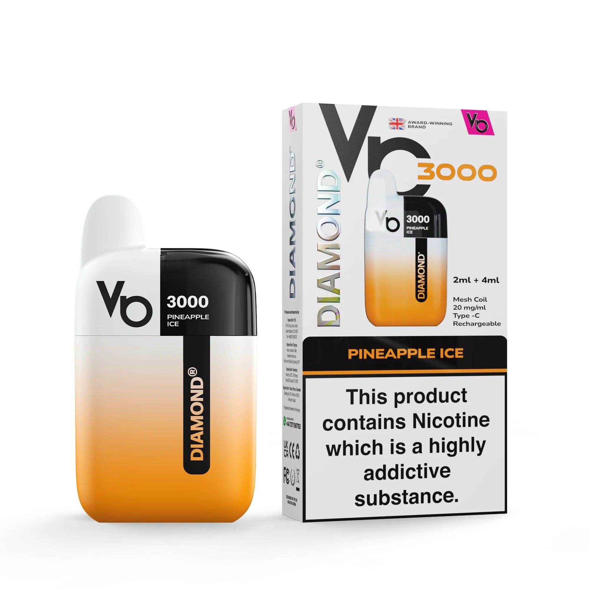 Vape Bar Diamond 3000 Pod Vape Kit - Starting From £5.00