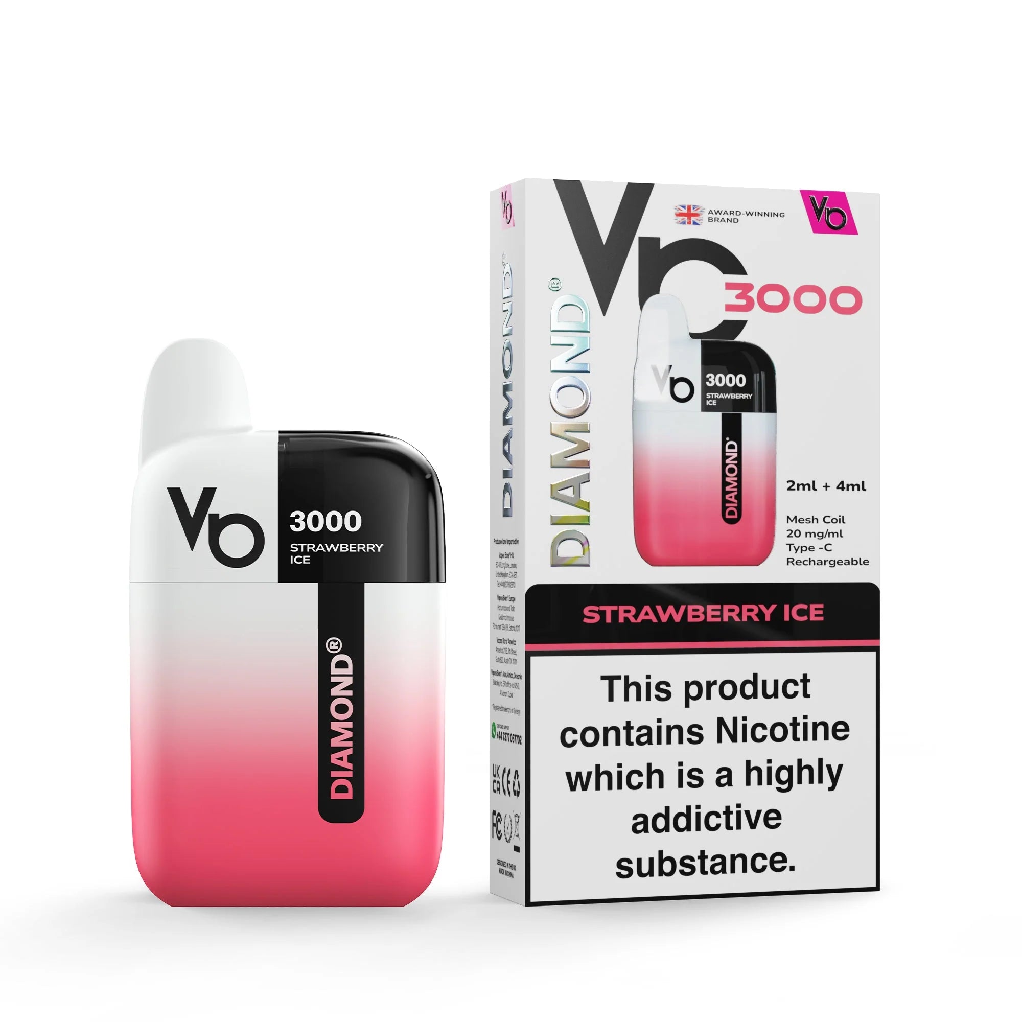 Vape Bar Diamond 3000 Pod Vape Kit - Starting From £5.00