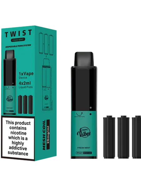 Happy Vibes Twist 2400 Puffs Disposable Vape
