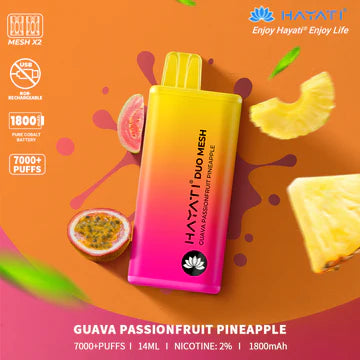 Hayati Duo Mesh 7000 Puffs Disposable Vape - Starting From £10.00