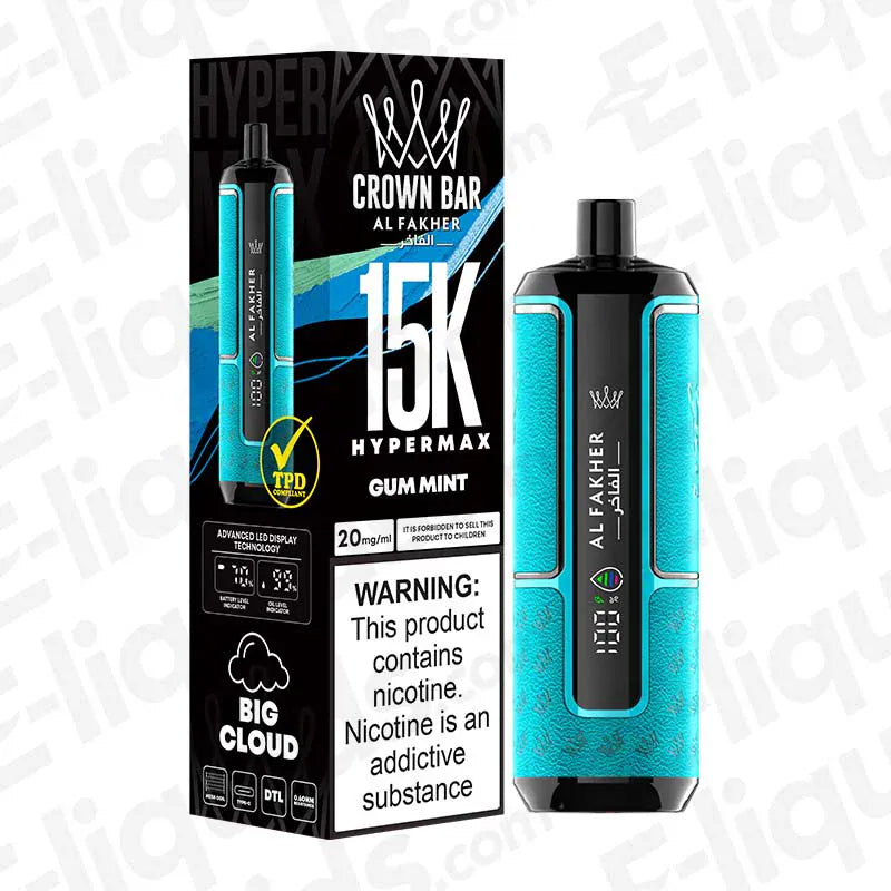 Al Fakher Hypermax 15000 Puffs Disposable Vape