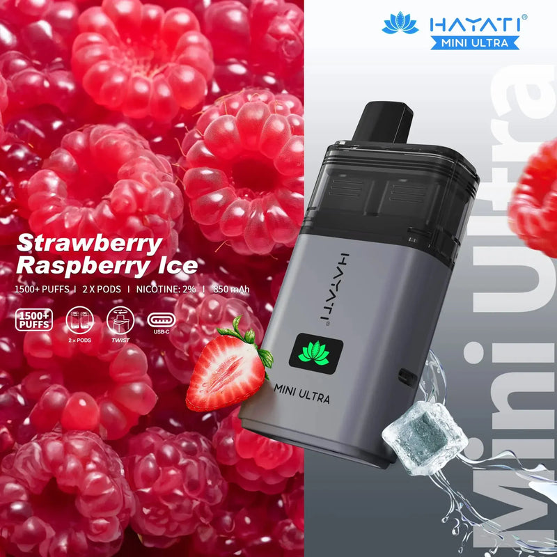 Hayati Mini Ultra 1500 Prefilled Pod Kit - £5.99 Only
