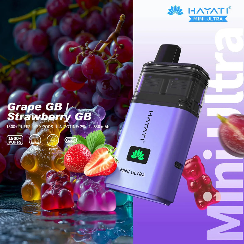 Hayati Mini Ultra 1500 Prefilled Pod Kit - £5.99 Only