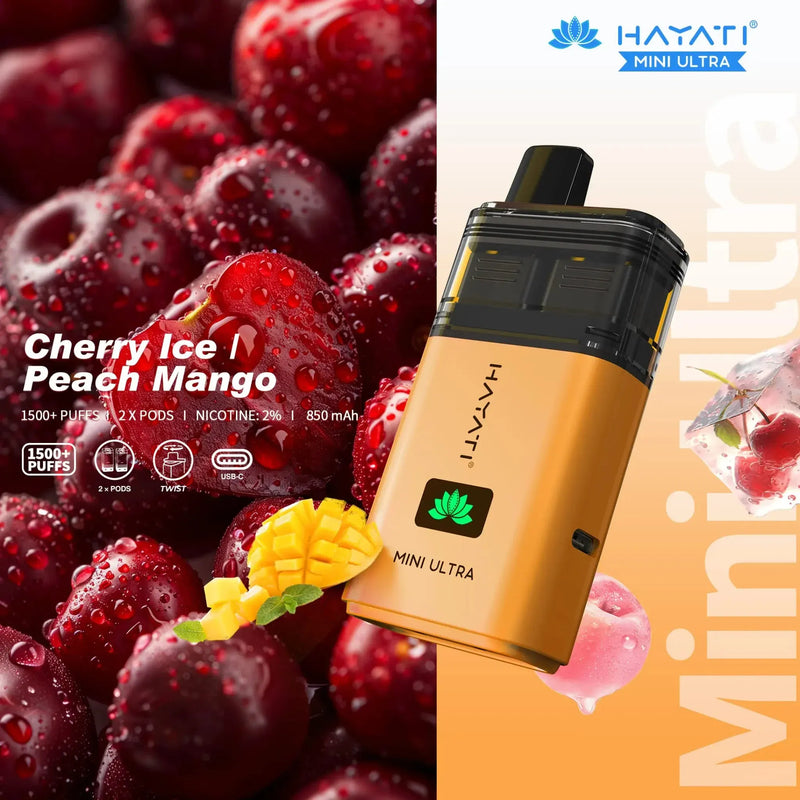Hayati Mini Ultra 1500 Prefilled Pod Kit - £5.99 Only