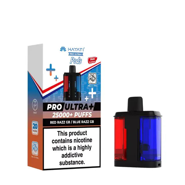 Hayati Pro Ultra Plus 25k Prefilled Refill Pod - Form £6.75