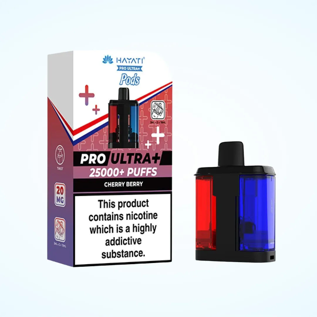 Hayati Pro Ultra Plus 25000 Refill/Replacement Pods