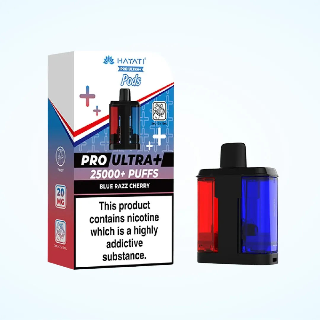 Hayati Pro Ultra 25k Replacement Pods - 2 For £13.50