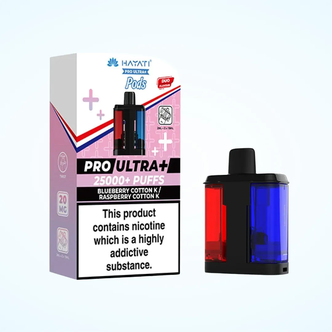 Hayati Pro Ultra 25k Replacement Pods - 2 For £13.50