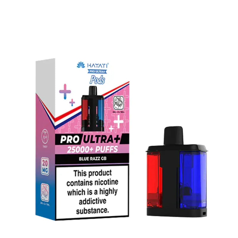 Hayati Pro Ultra Plus 25k Prefilled Refill Pod - Form £6.75