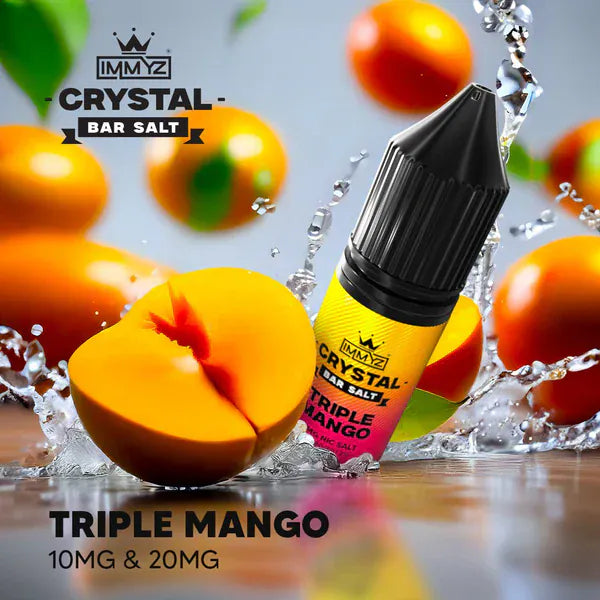 immyz crystal bar nic triple mango 10 & 20MG