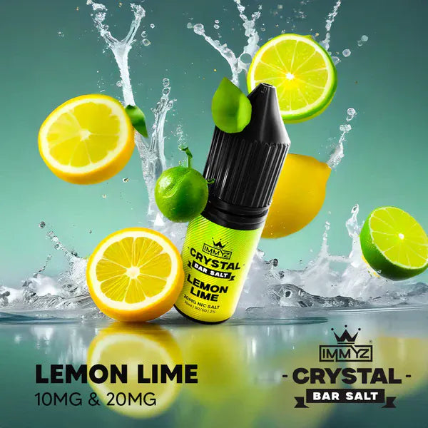 Immyz Crystal Bar Salt Nic Salt Lemon Lime 10 & 20MG