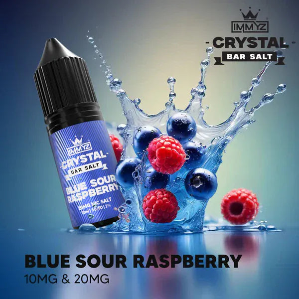 salt 10ml e liquid immyz crystal bar nic