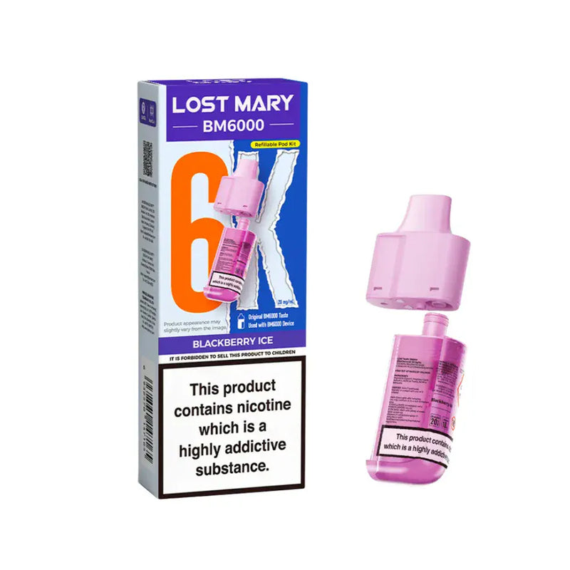 Lost Mary BM6000 Prefilled Refill Pod - £6.99 Only