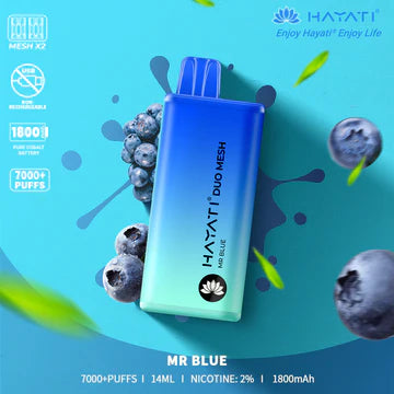 Hayati Duo Mesh 7000 Puffs Disposable Vape - Starting From £10.00