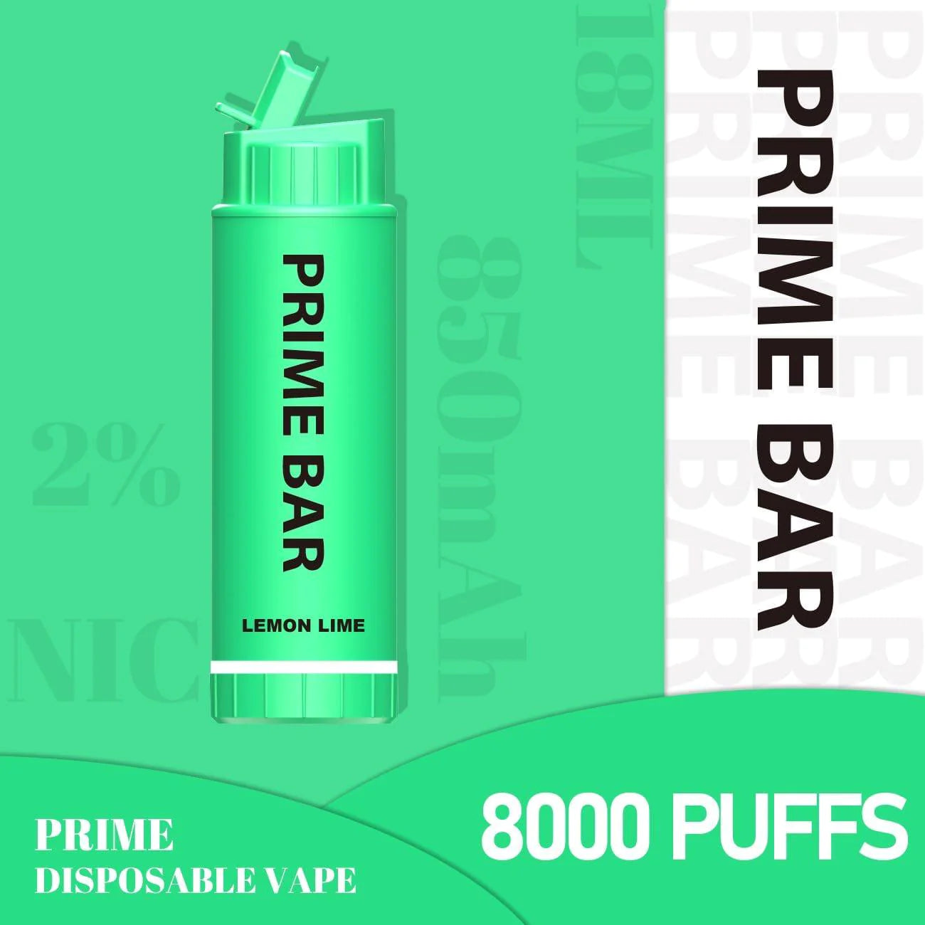 Prime Bar 8000 Puffs Disposable Vape