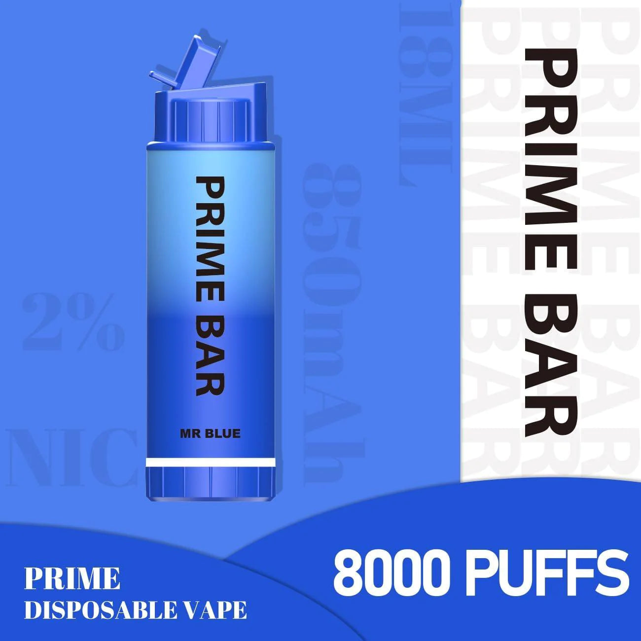 Prime Bar 8000 Puffs Disposable Vape