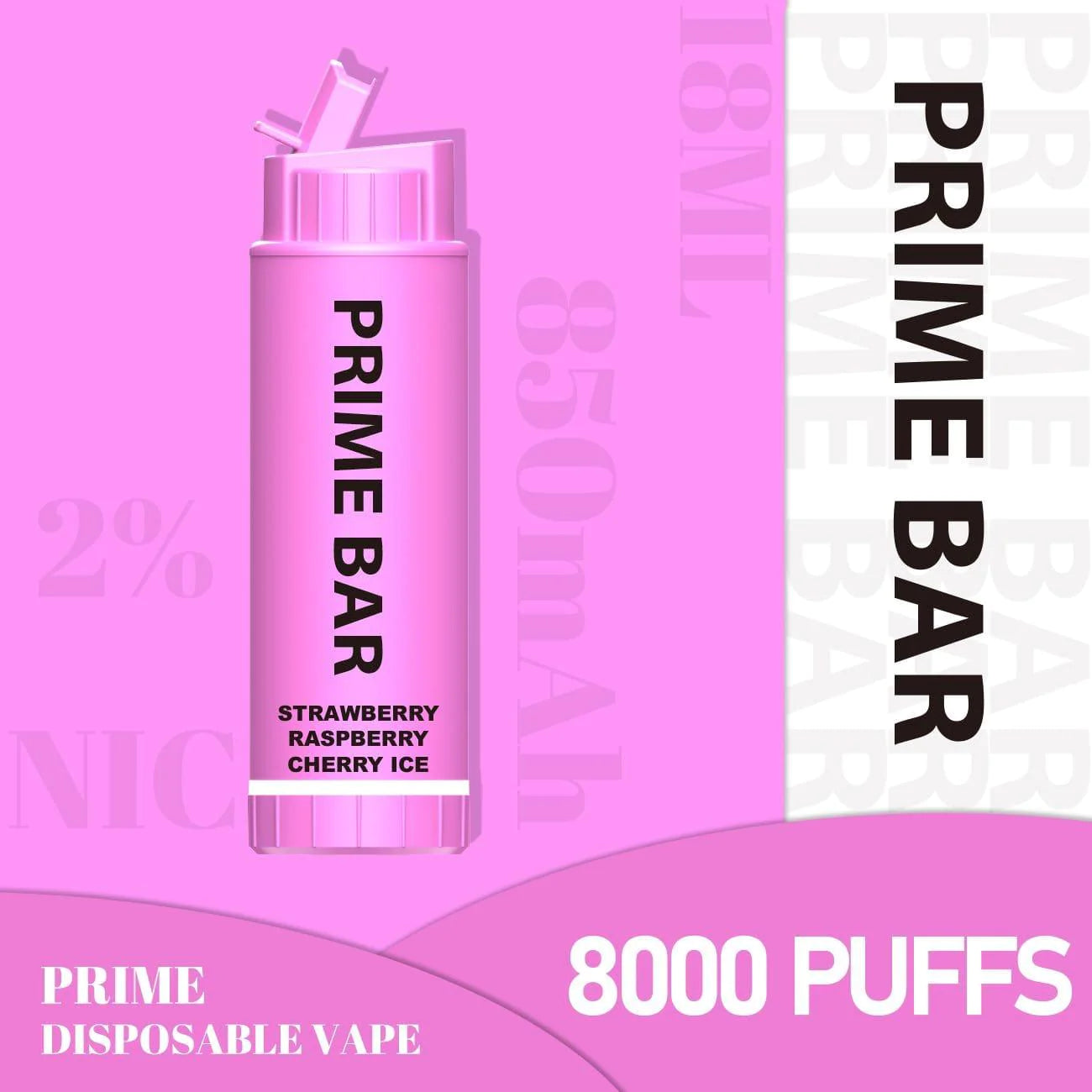 Prime Bar 8000 Puffs Disposable Vape