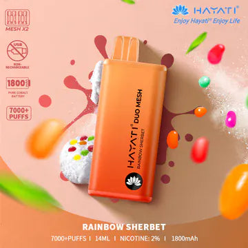 Hayati Duo Mesh 7000 Puffs Disposable Vape - Starting From £10.00