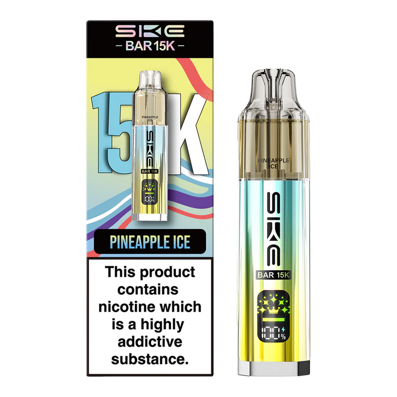 SKE Bar 15K , 15,000 Puffs Prefilled Pod Kit - From £8.60