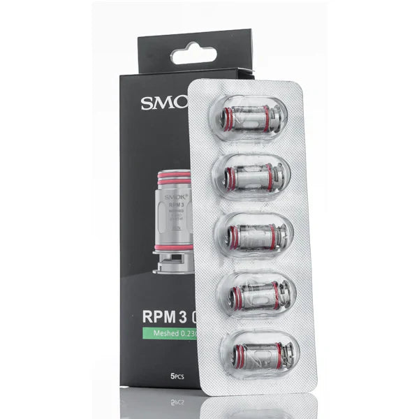 SMOK rpm 3 coil 2ml meshed 0.15 ohms 40-80 Watt