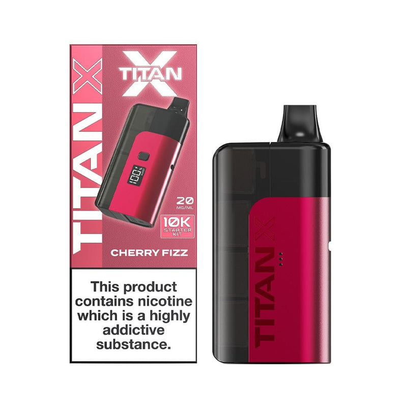 Titan X 10K, 10000 Puffs Prefilled Pod Kit - Starting From £10.50