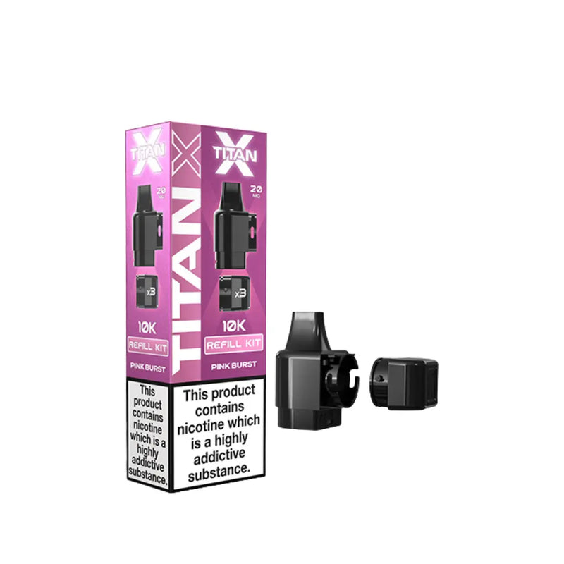 Titan X 10K Refill/Replacement Pod - Starting From £6.50
