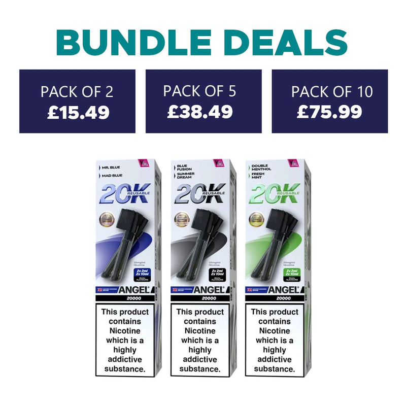 Vapes Bars Angel 20K Refill/Replacement pod bundle deal