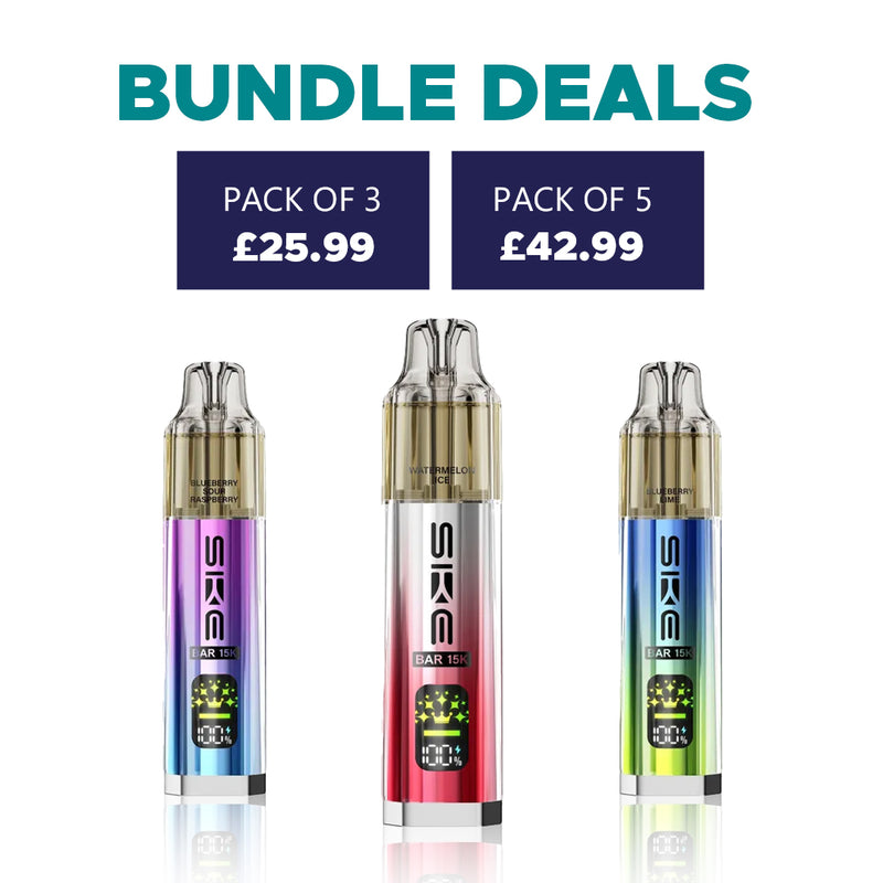 SKE Bar 15K , 15,000 Puffs Prefilled Pod Kit - From £8.60