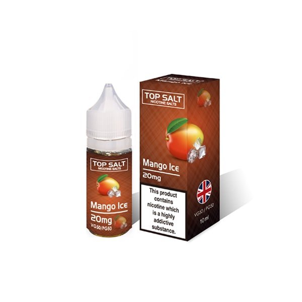 20mg Top Salt Fruit Flavour Nic Salts by A-Steam 10ml (50VG/50PG) - vapeverseuk