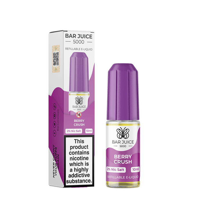 Bar juice 5000 E liquid 10 & 20 Mg Nic Salt In 10ml