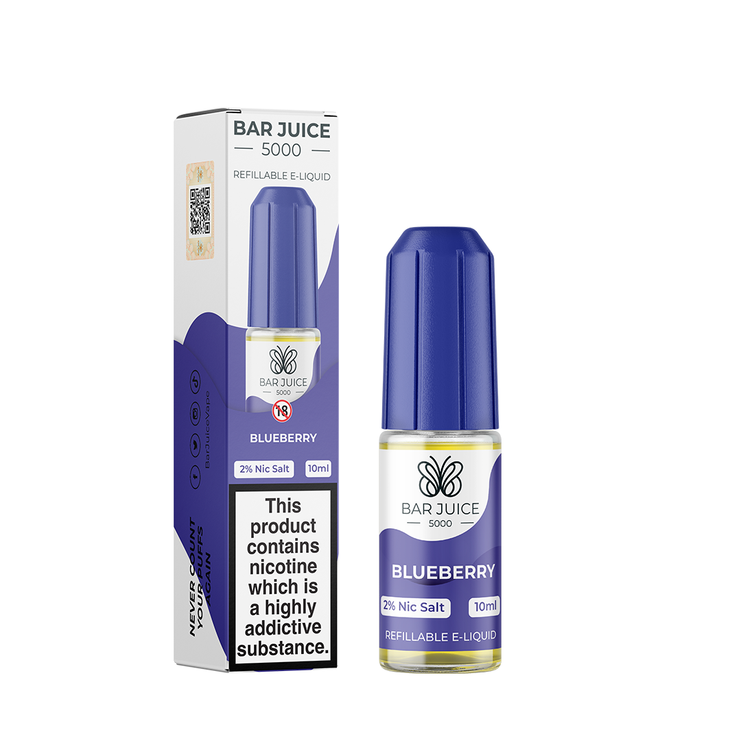 Bar juice 5000 E liquid 10 & 20 Mg Nic Salt In 10ml